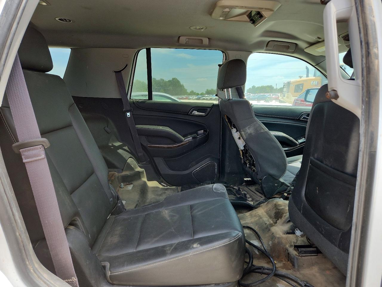 2015 Chevrolet Tahoe K1500 White vin: 1GNSK4EC6FR623650