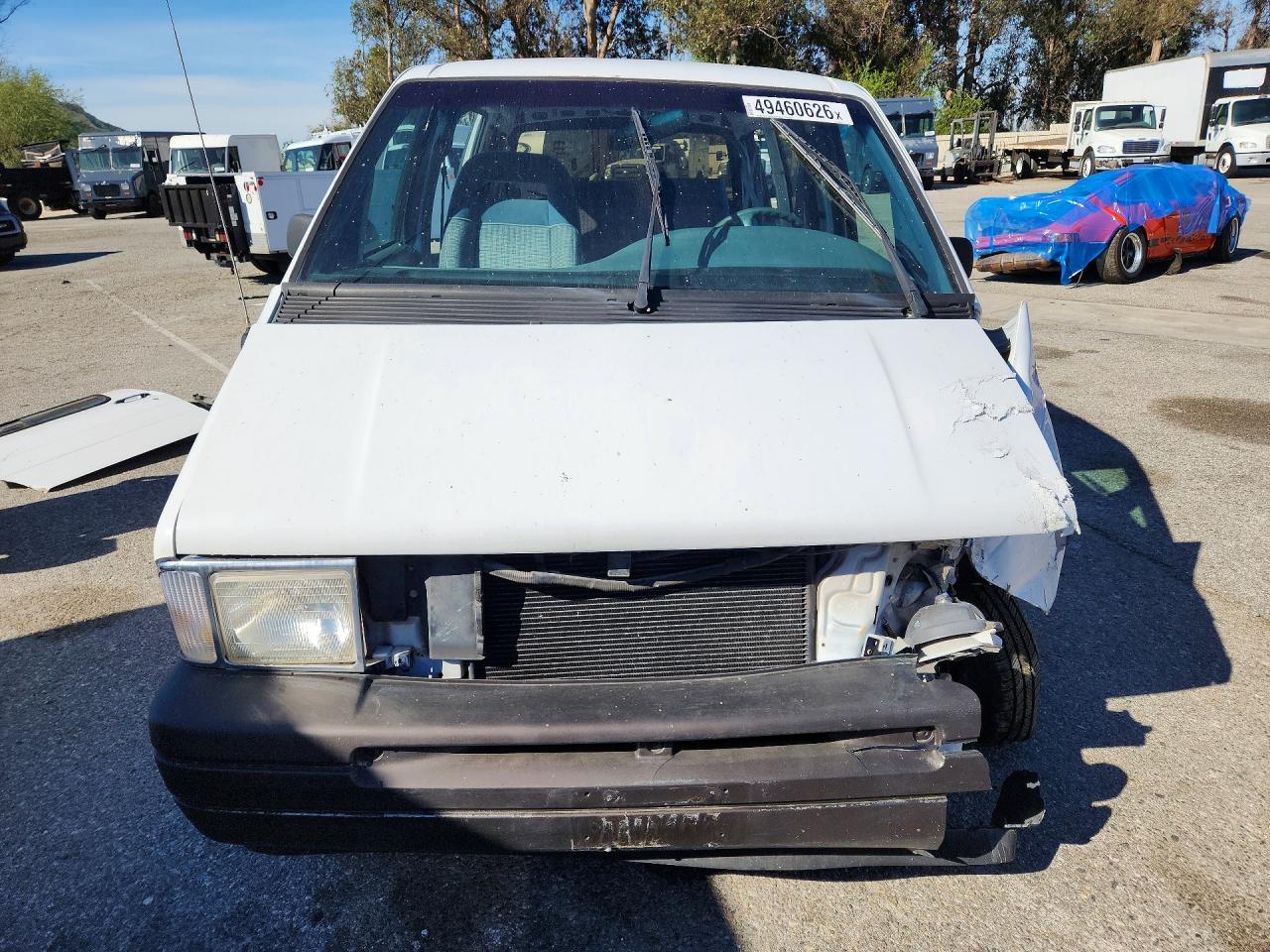 1996 Ford Aerostar White vin: 1FMCA11U6TZB40244