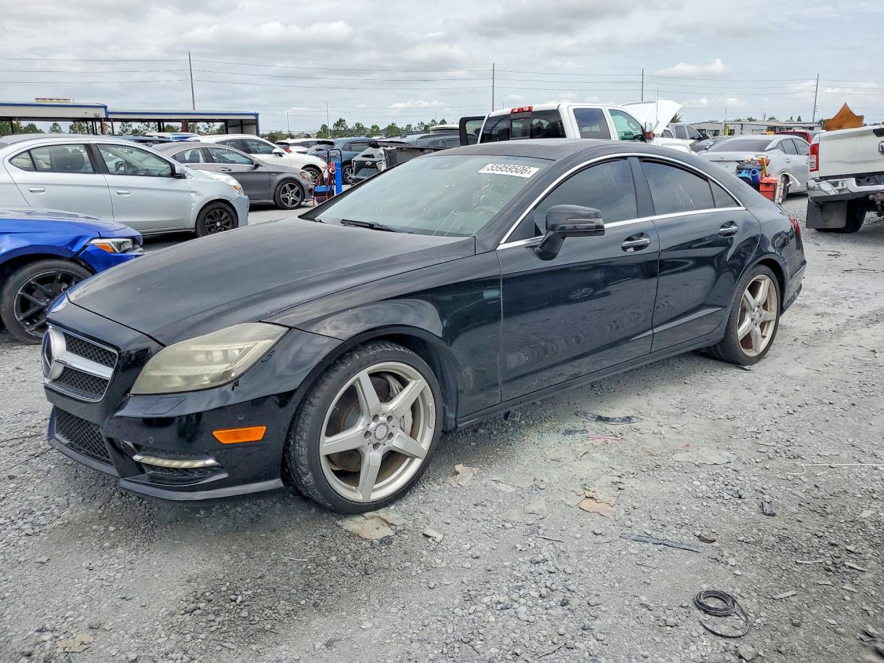 2014 Mercedes-benz Cls 550 Black vin: WDDLJ7DB2EA122591