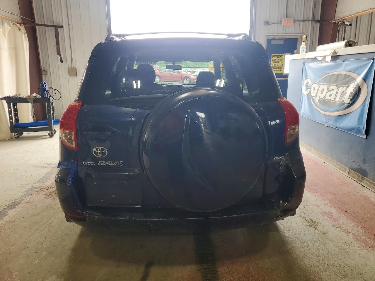 2007 Toyota Rav4 Base Blue vin: JTMBD33V975087755