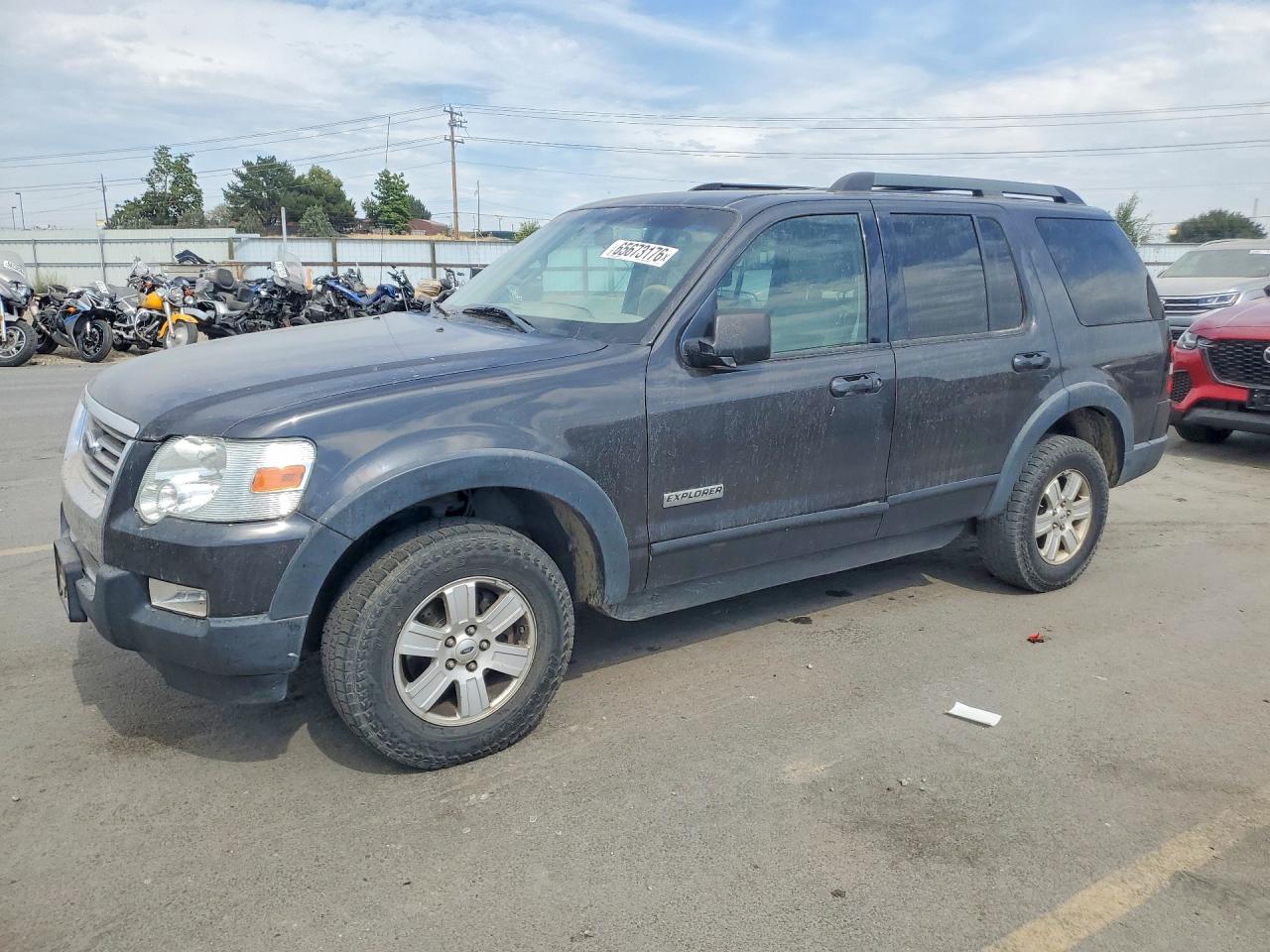 2007 Ford Explorer Xlt Черный vin: 1FMEU73E77UB65438