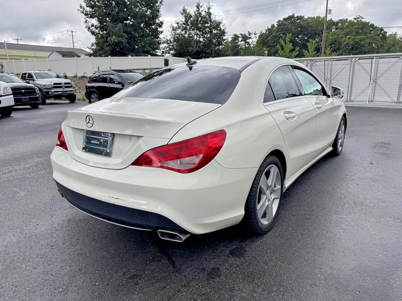 2015 Mercedes-benz Cla 250 4matic White vin: WDDSJ4GB5FN277023