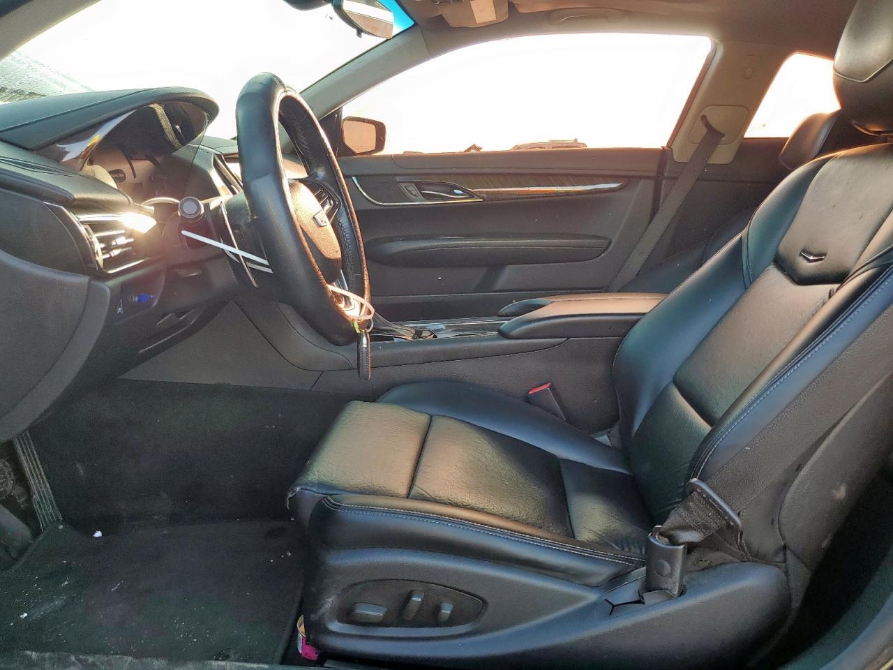 2015 Cadillac Ats Черный vin: 1G6AA1RX9F0114355