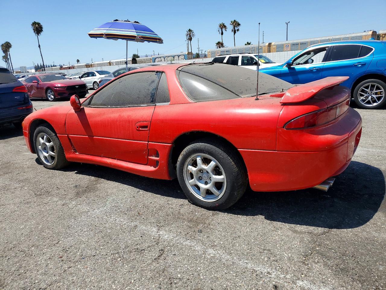 1995 Mitsubishi 3000 Gt Red vin: JA3AM84J6SY002705