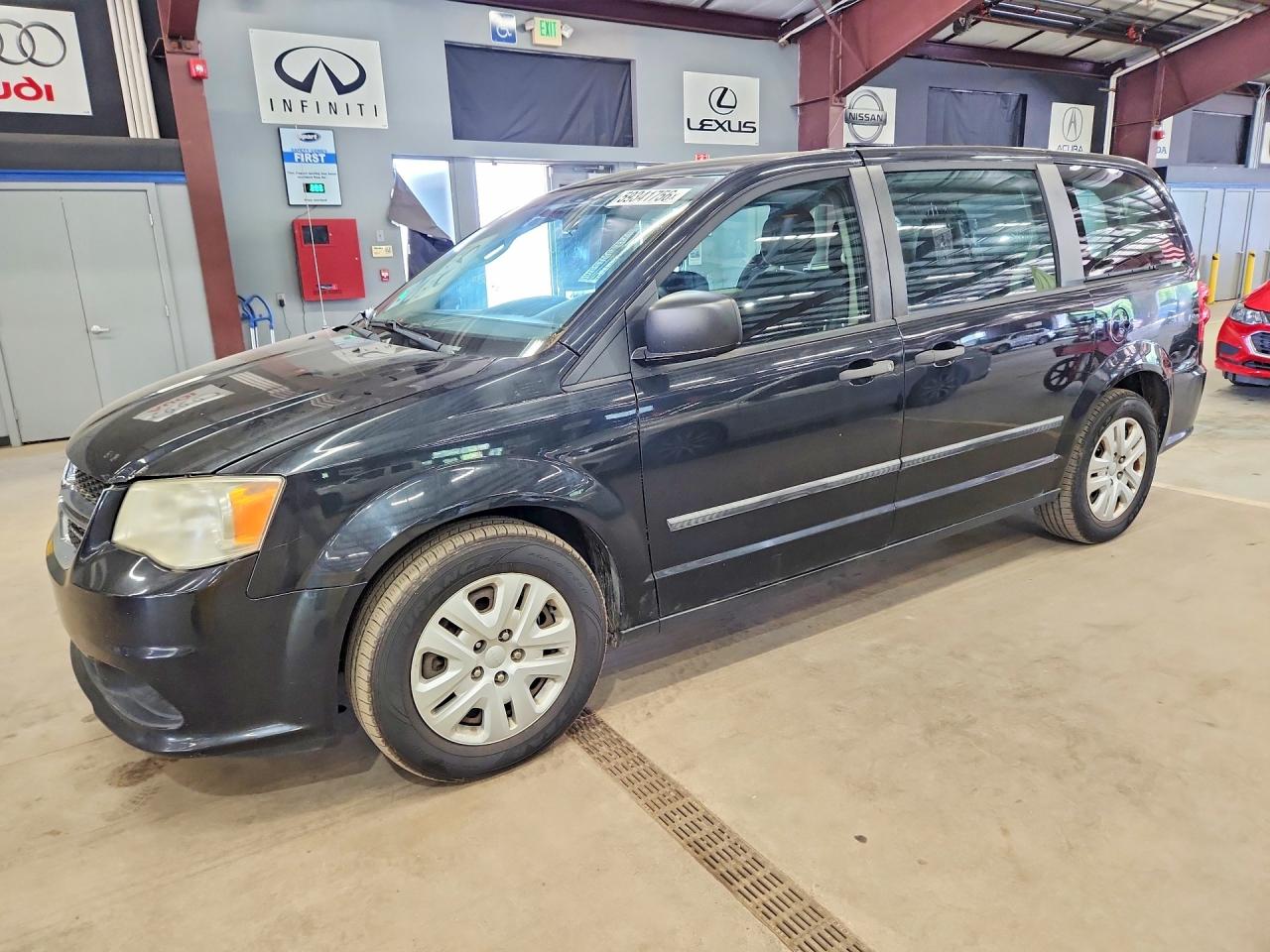2015 Dodge Grand Caravan Black vin: 2C4RDGBG4FR508193