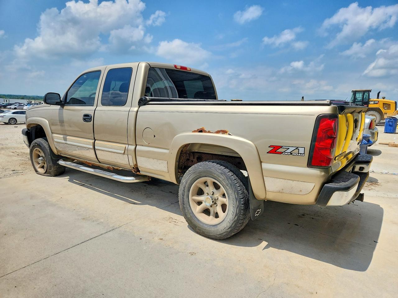 2005 Chevrolet Silverado K1500 Tan vin: 1GCEK19Z15Z279873