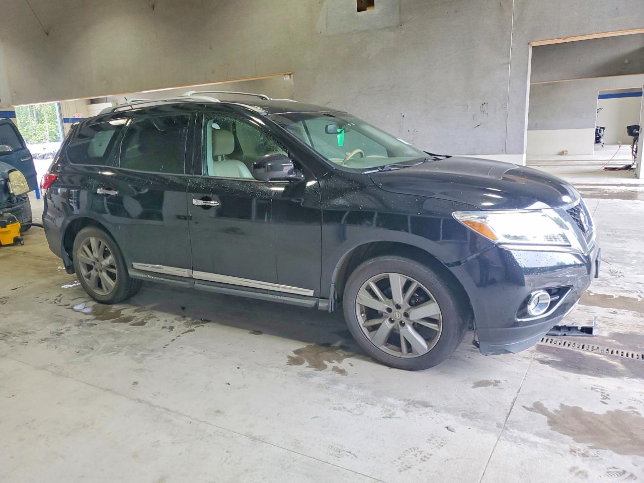 2014 Nissan Pathfinder S Black vin: 5N1AR2MM1EC717754