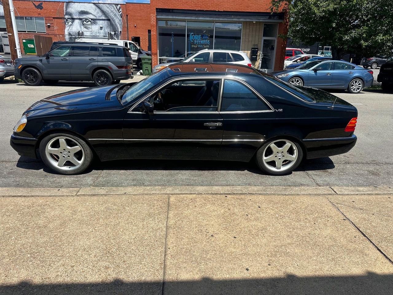 1995 Mercedes-benz S 600 Черный vin: WDBGA76E4SA265278