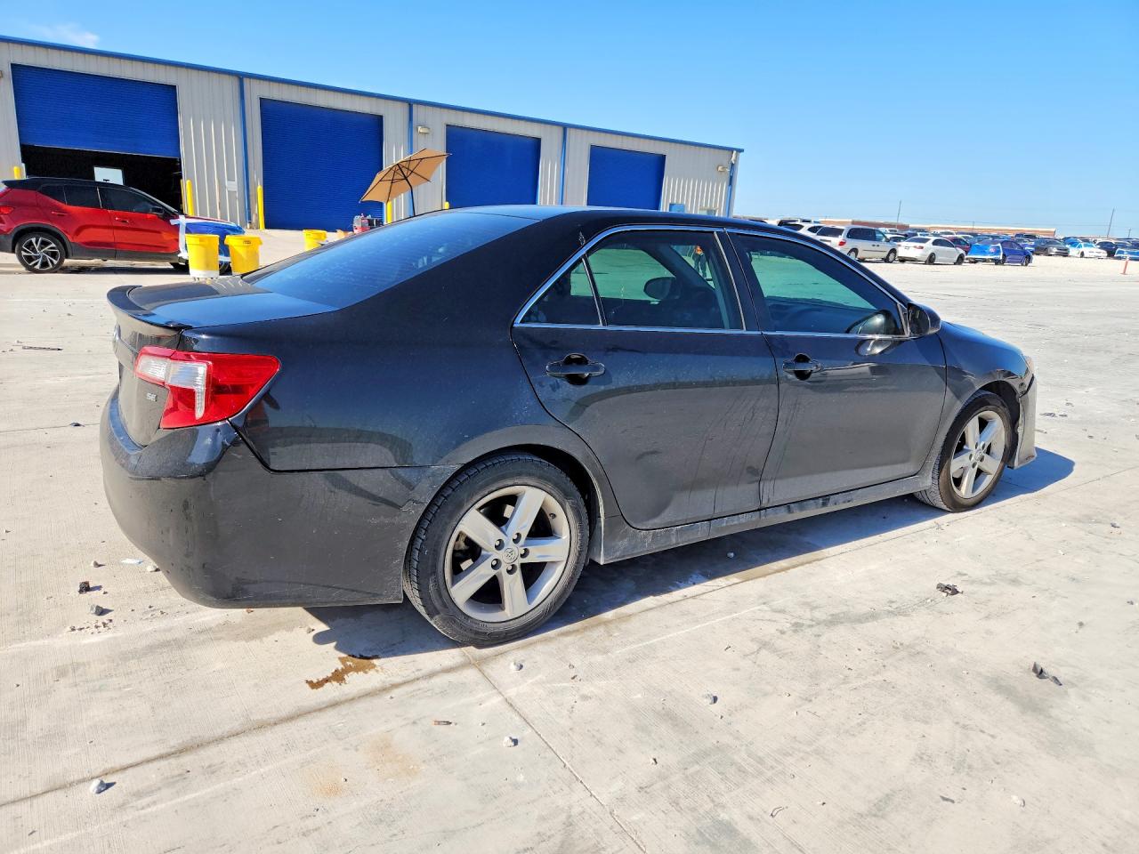 2014 Toyota Camry Se Black vin: 4T1BF1FK6EU738192