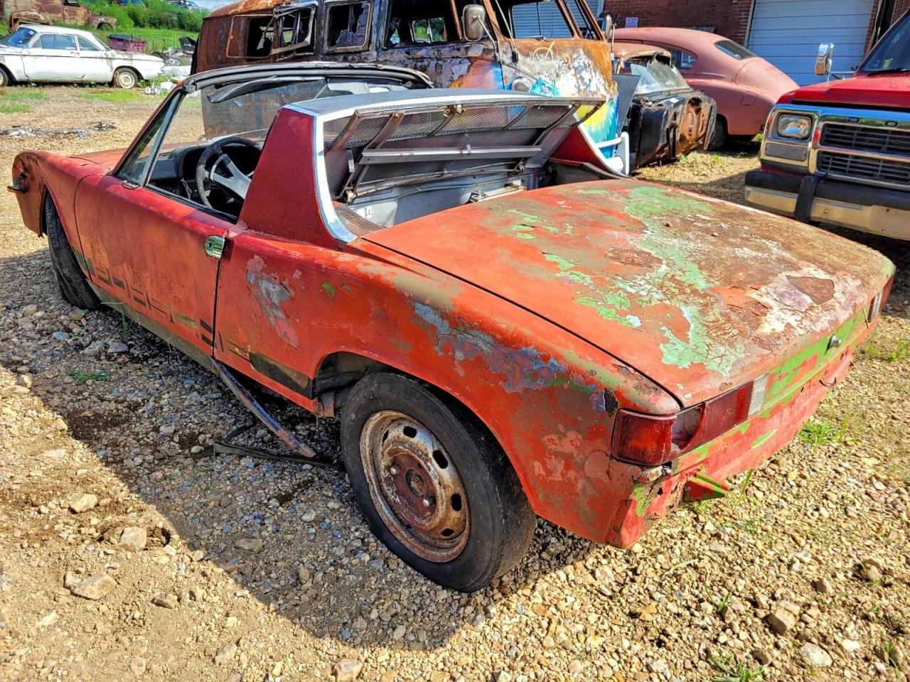 1972 Porsche 914 Red vin: 4722900538
