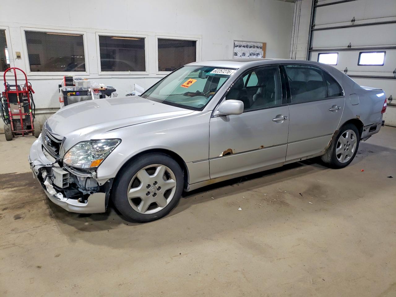 2004 Lexus Ls 430 Серый vin: JTHBN36F840141099