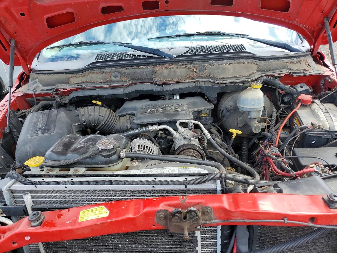 2003 Dodge Ram 2500 St Red vin: 3D7KU26D53G720760