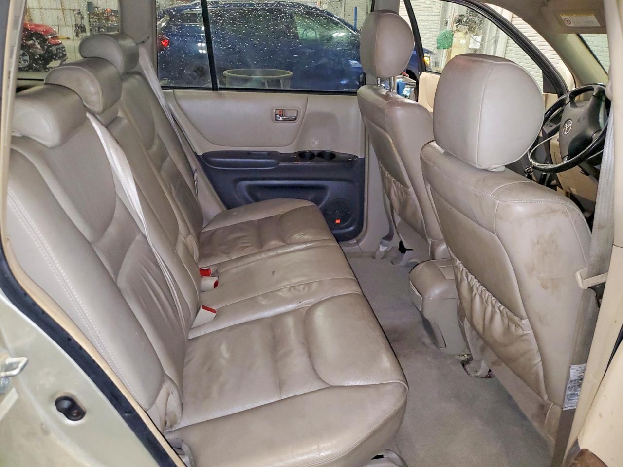 2003 Toyota Highlander Limited Beige vin: JTEHF21A730110693