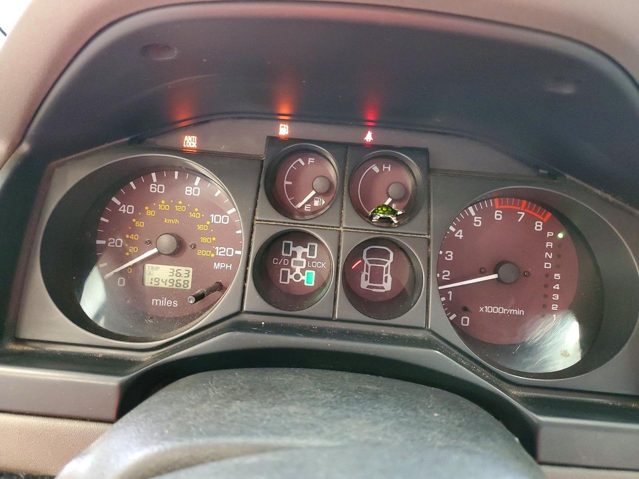 2002 Mitsubishi Montero Limited Black vin: JA4MW51RX2J003019