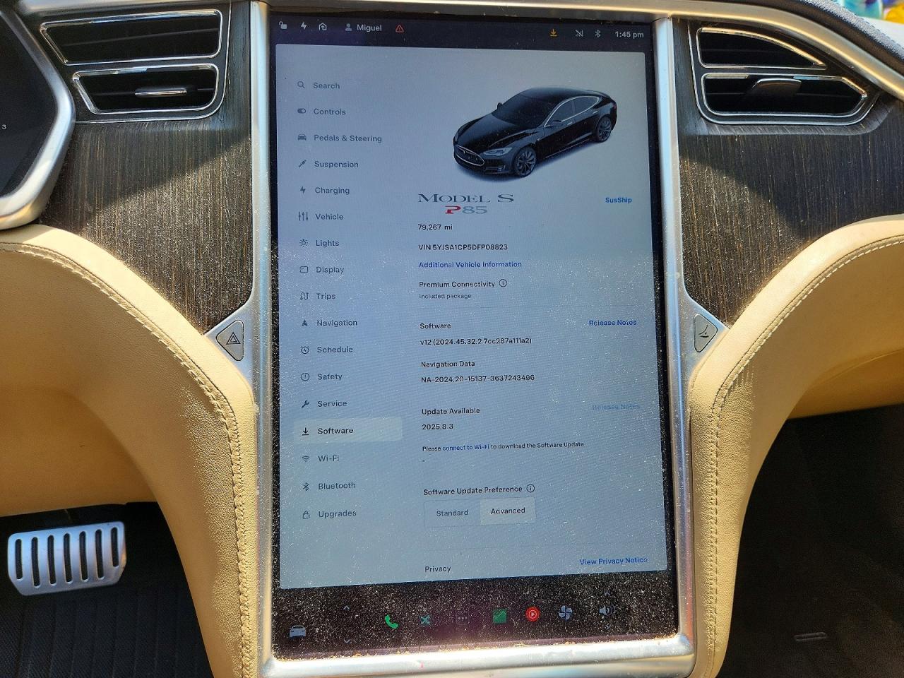 2013 Tesla Model S Black vin: 5YJSA1CP5DFP08823