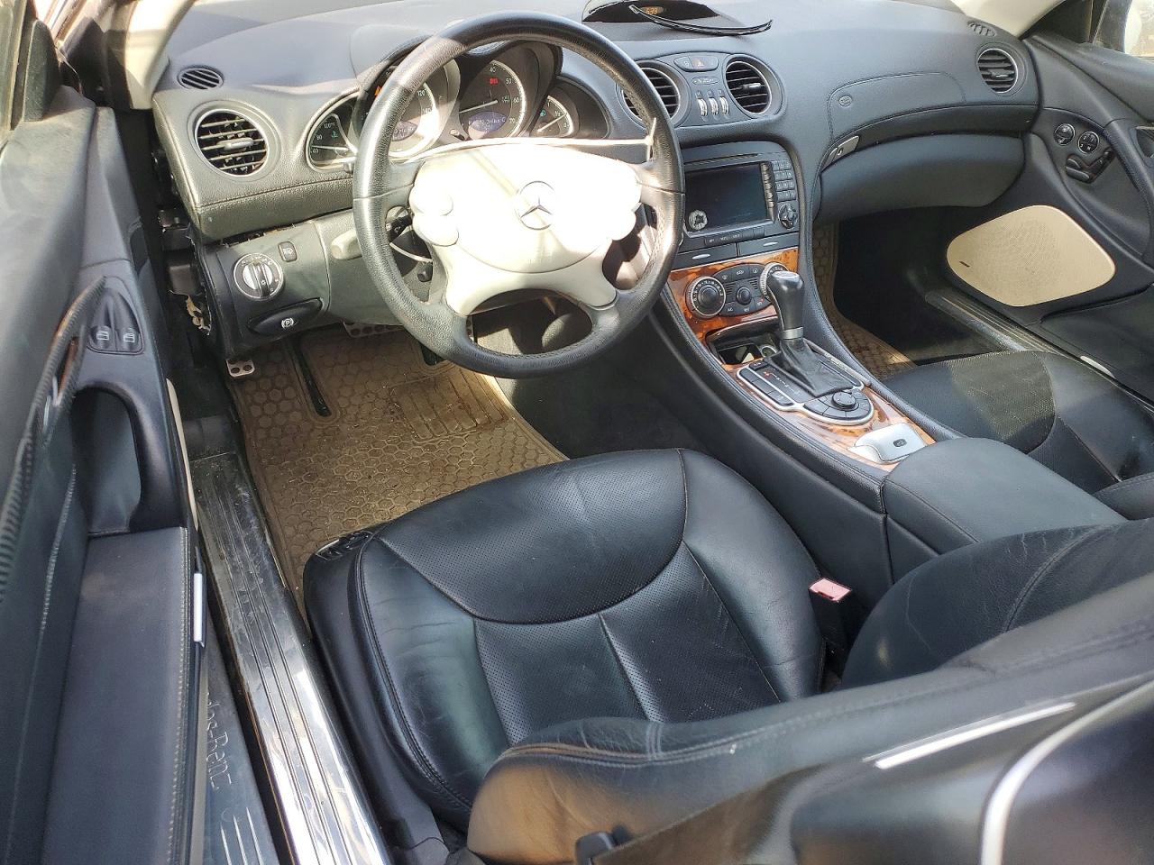 2007 Mercedes-benz Sl 550 Gray vin: WDBSK71F47F124454