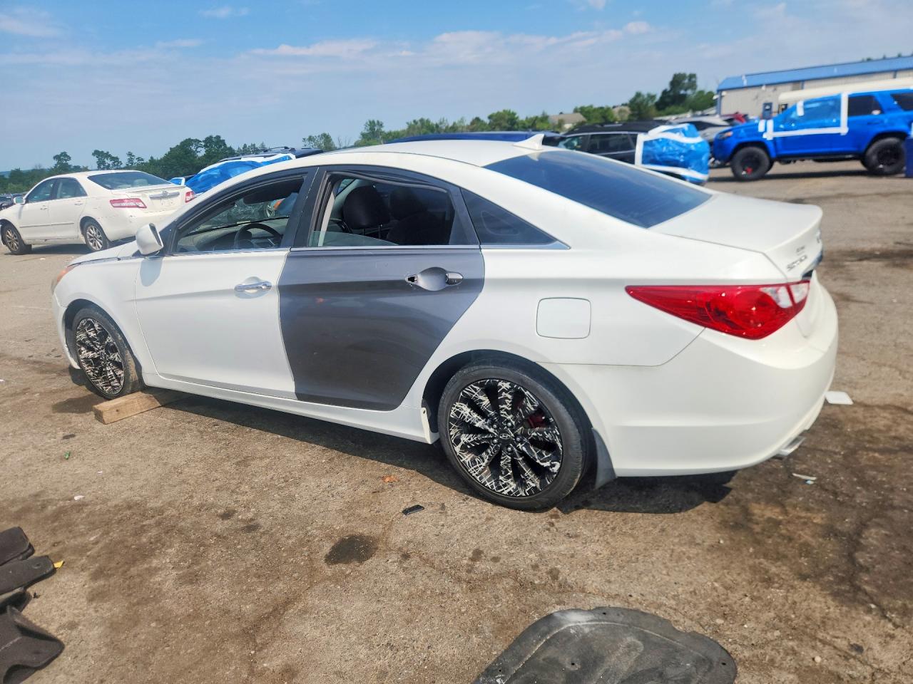 2011 Hyundai Sonata Se/limited White vin: 5NPEC4AC9BH116266