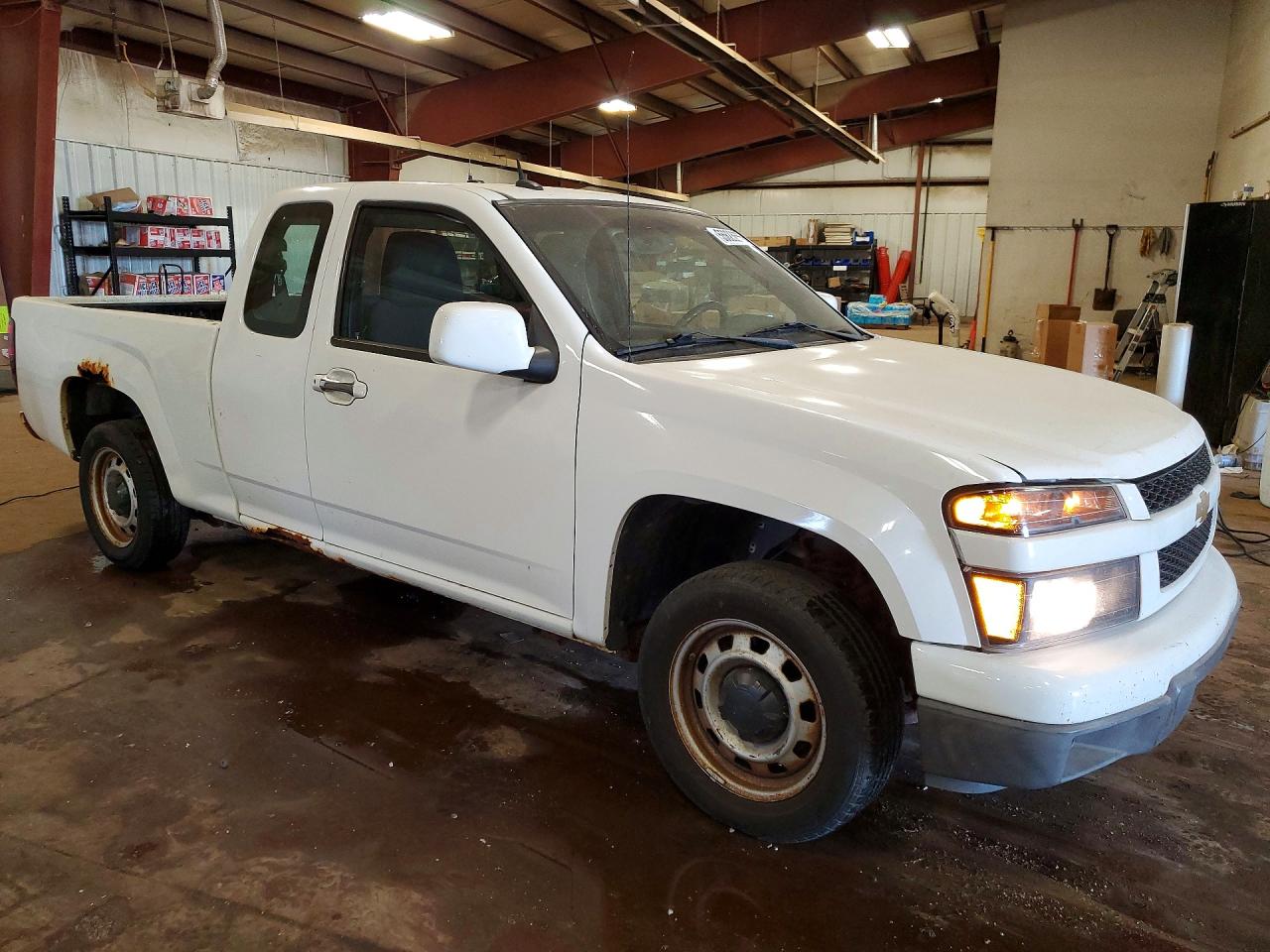 2012 Chevrolet Colorado White vin: 1GCESBF93C8151261