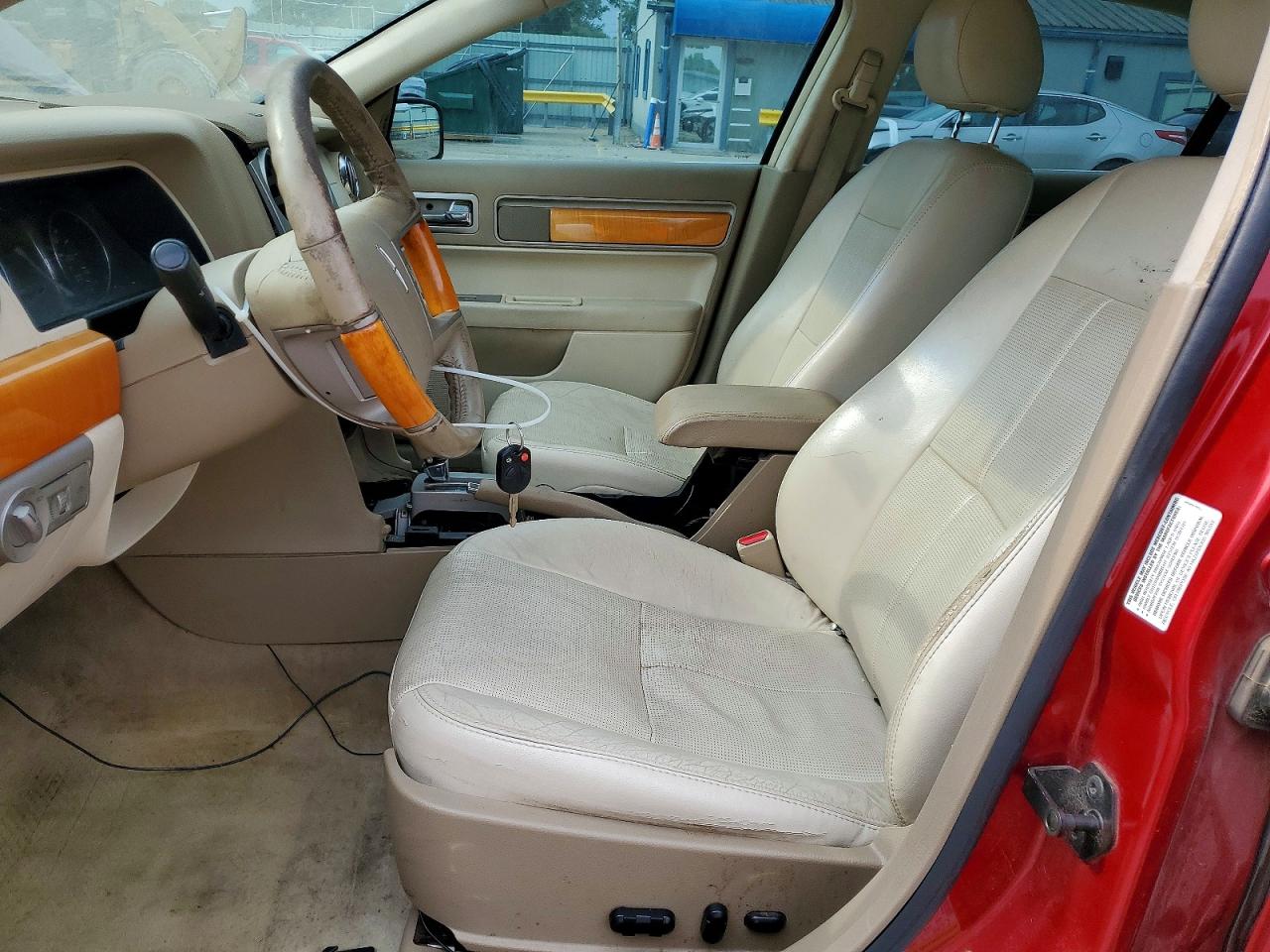 2008 Lincoln Mkz Maroon vin: 3LNHM26T38R603732
