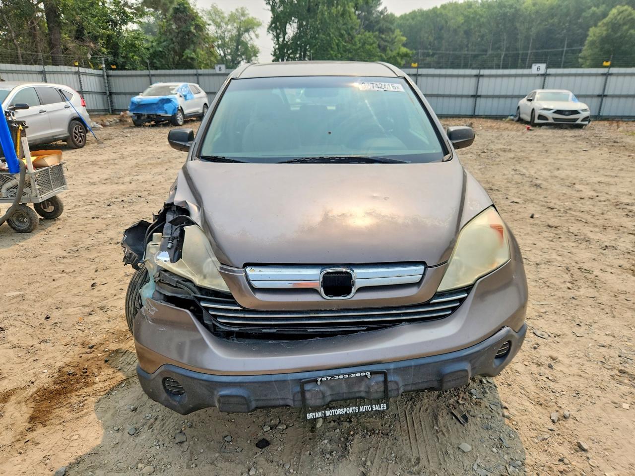 2009 Honda Cr-v Lx Red vin: 5J6RE38349L017883