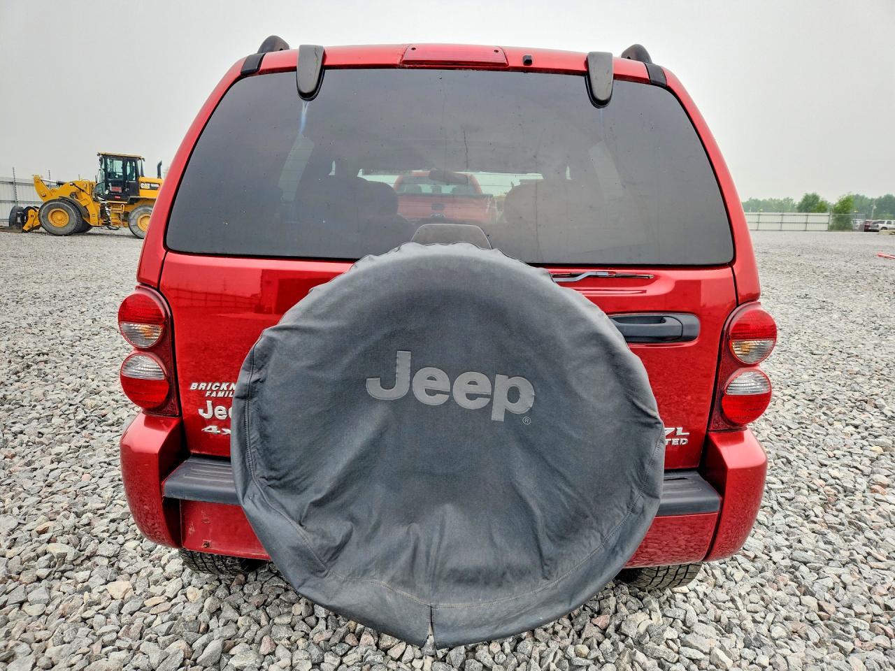 2006 Jeep Liberty Limited Red vin: 1J4GL58K46W286847