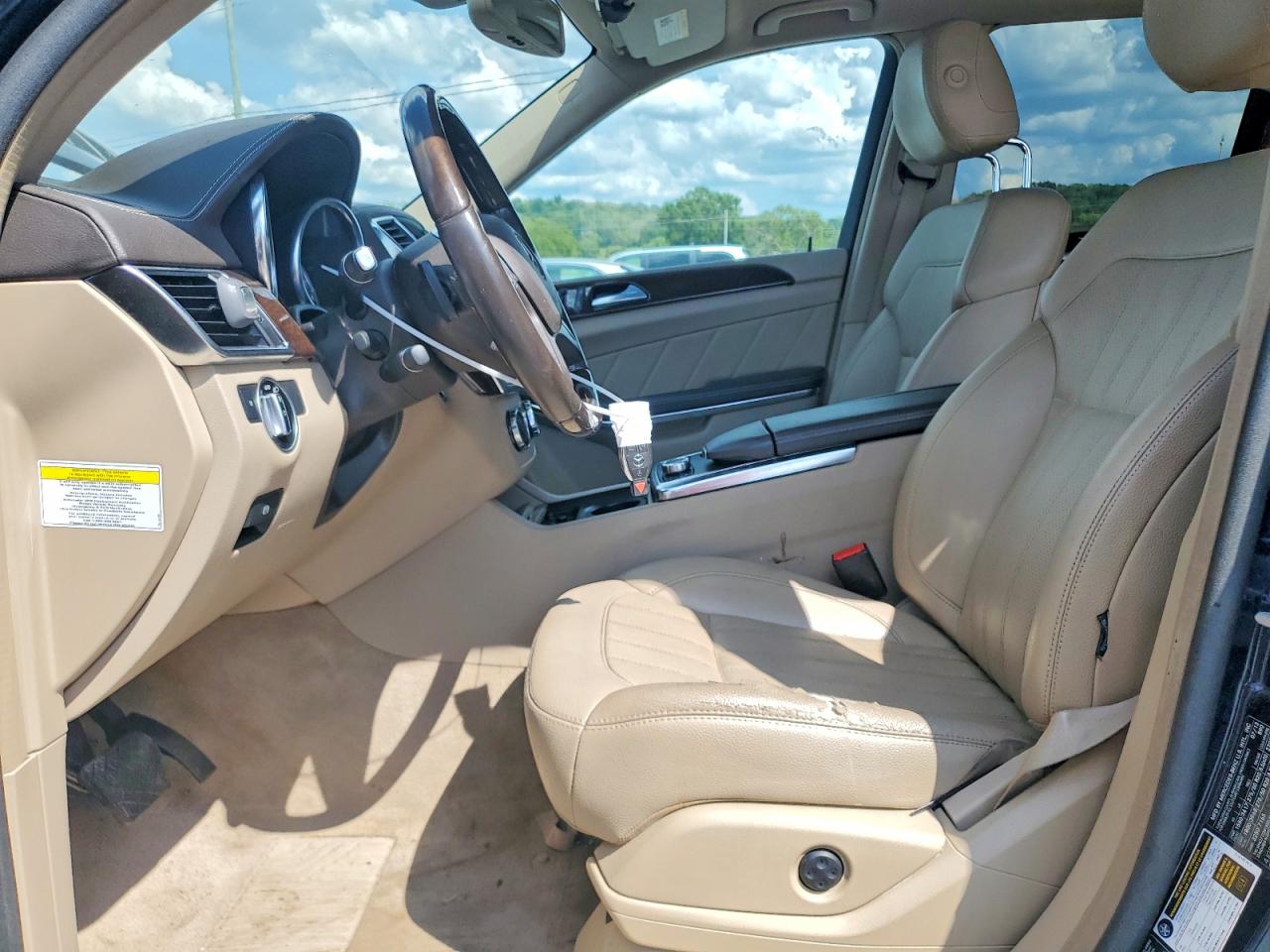 2014 Mercedes-benz Gl 450 4matic Blue vin: 4JGDF7CE6EA273554