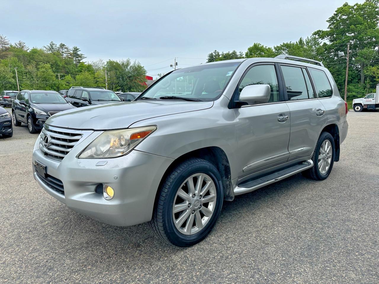 2008 Lexus Lx 570 Silver vin: JTJHY00WX84007796