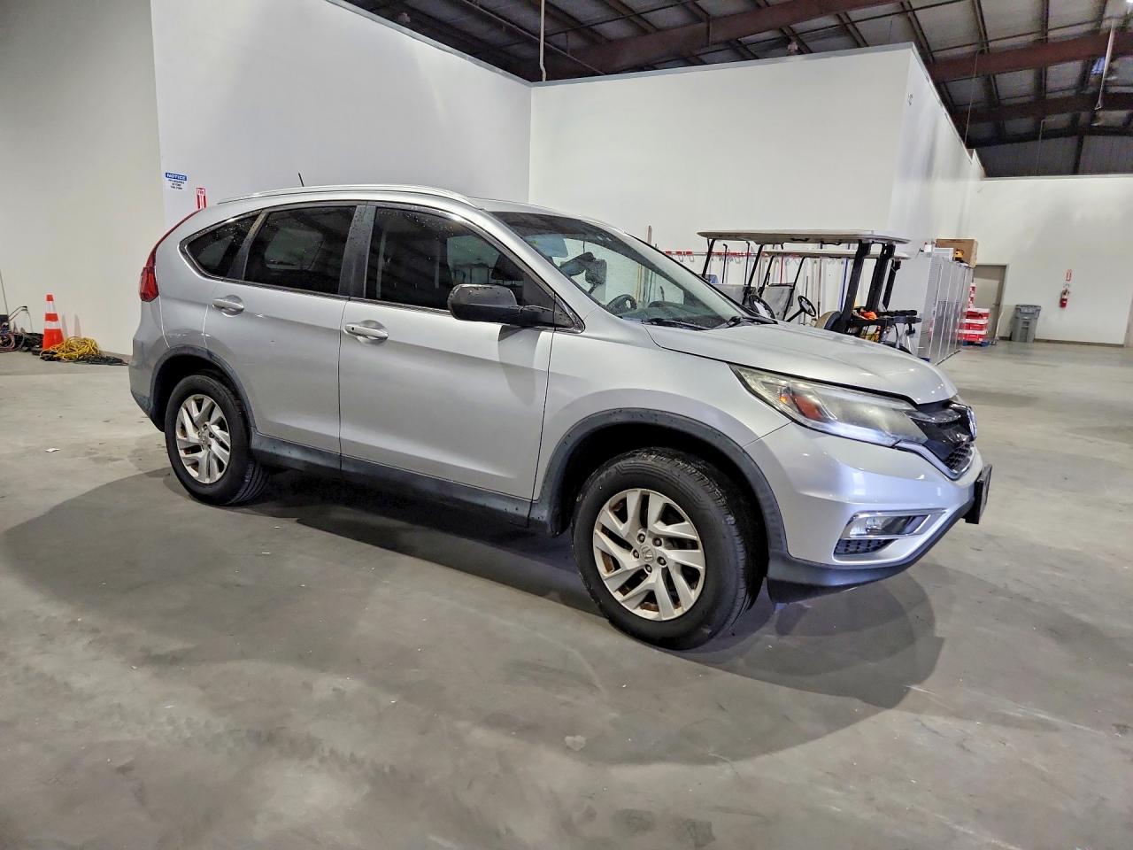 2015 Honda Cr-v Exl Silver vin: 2HKRM4H72FH617934