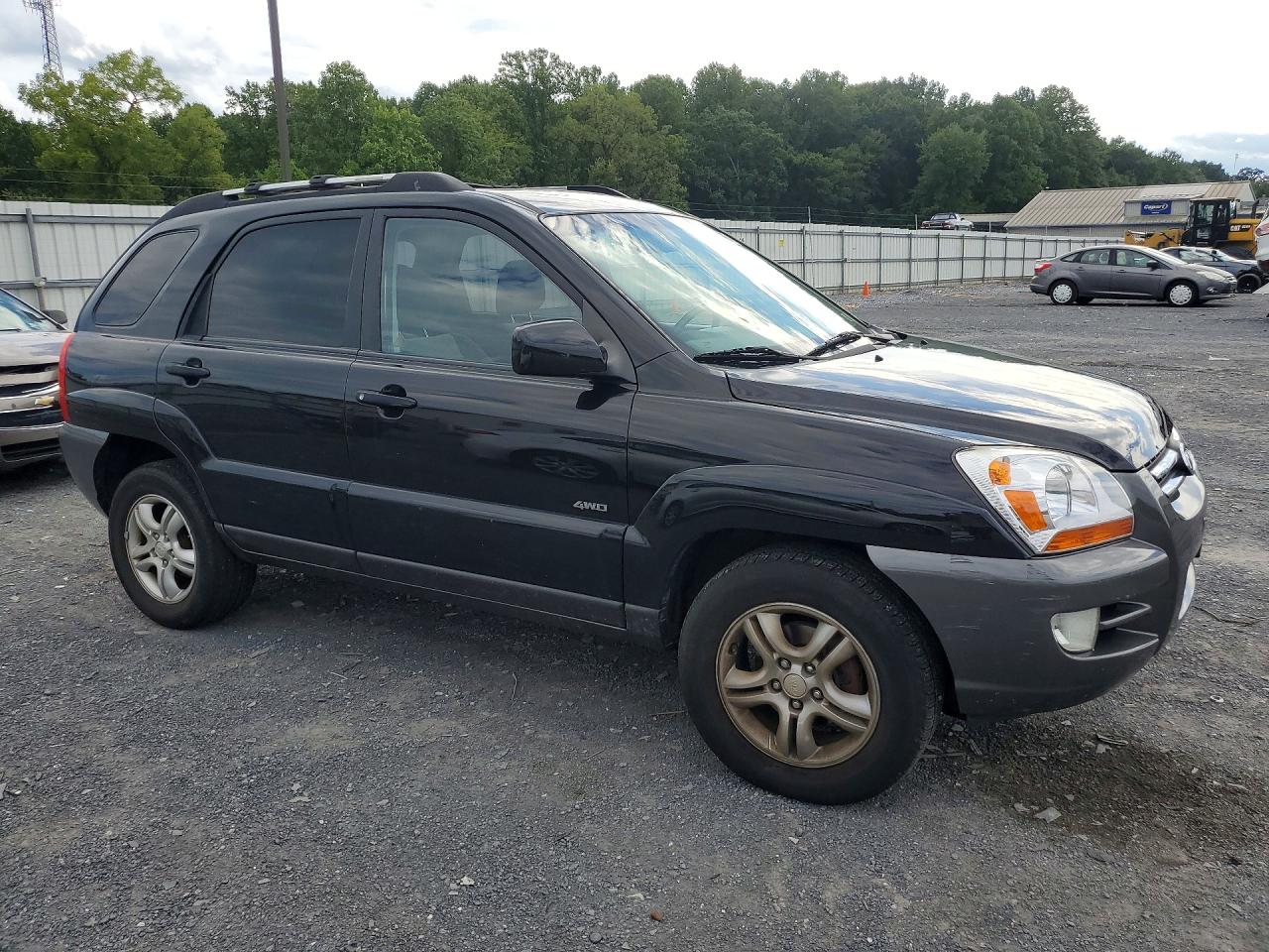 2006 Kia Sportage Lx Черный vin: KNDJE723567175138
