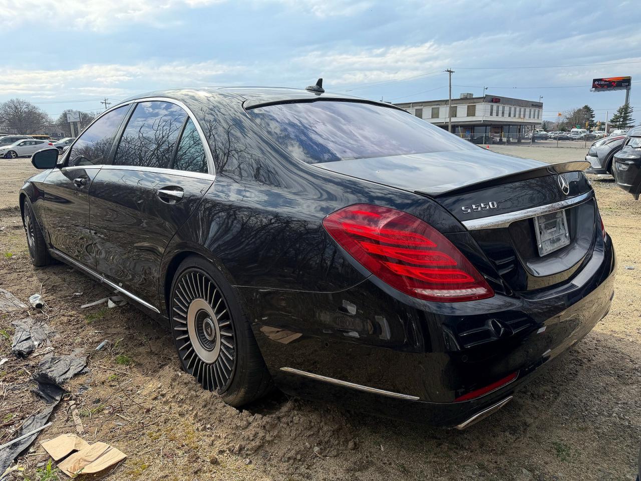 2015 Mercedes-benz S 550 4matic Black vin: WDDUG8FBXFA119655