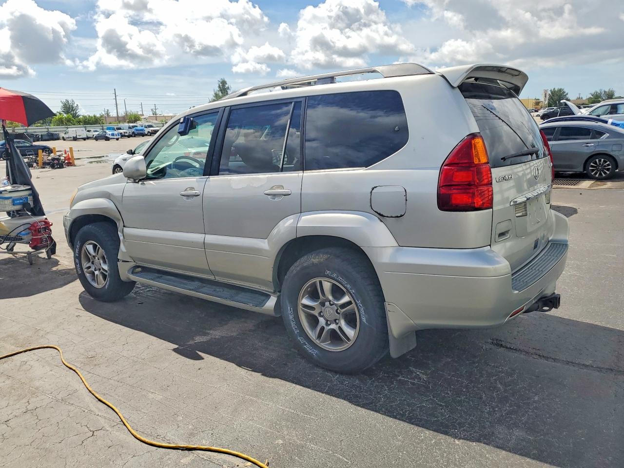 2005 Lexus Gx 470 Silver vin: JTJBT20X350076695