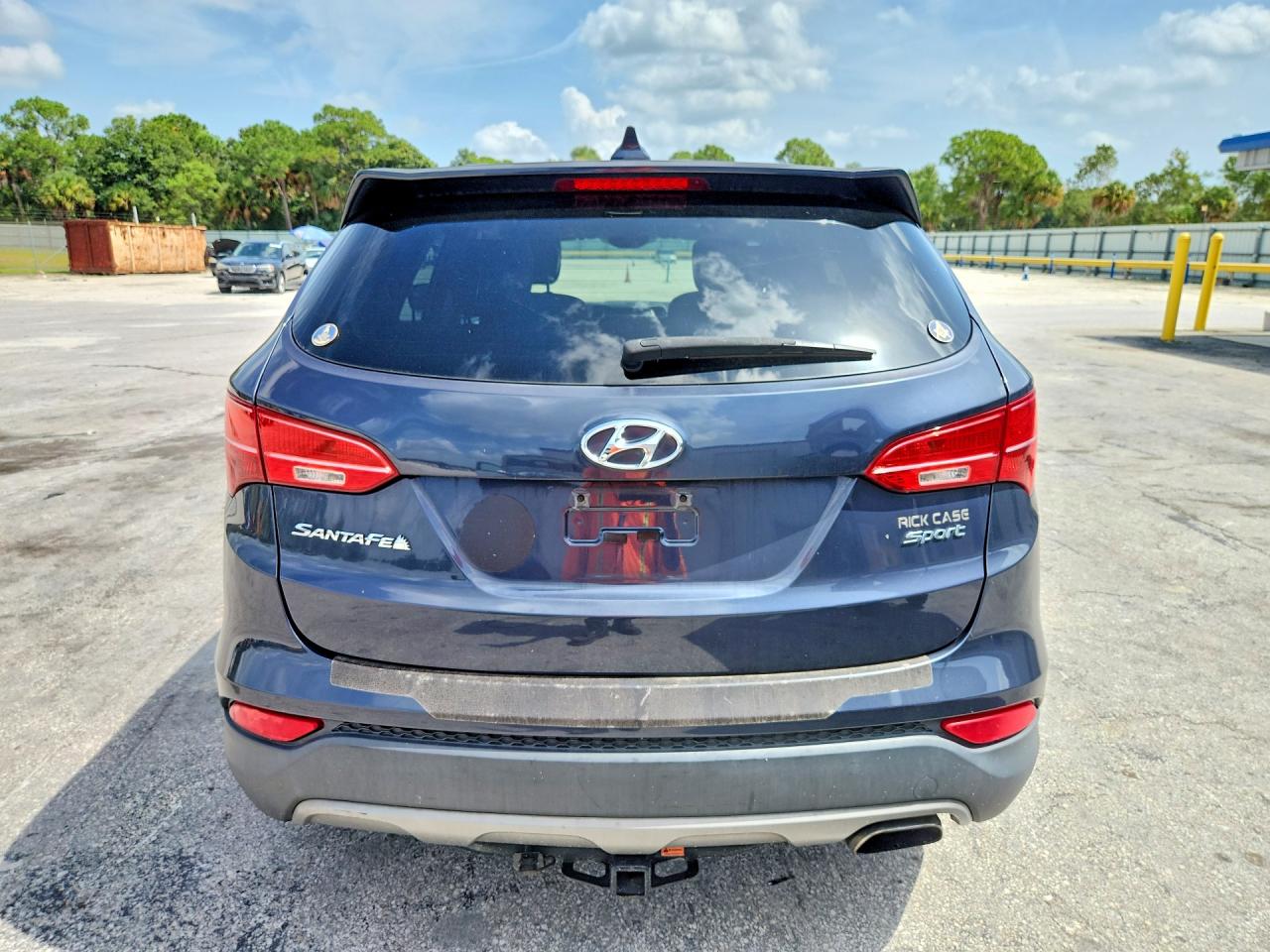 2015 Hyundai Santa Fe Sport 2.4l Blue vin: 5XYZT3LB4FG288072