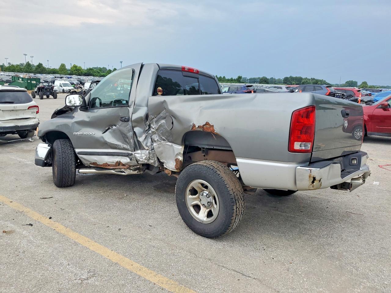 2005 Dodge Ram 1500 St Gray vin: 1D7HU16N65J585271