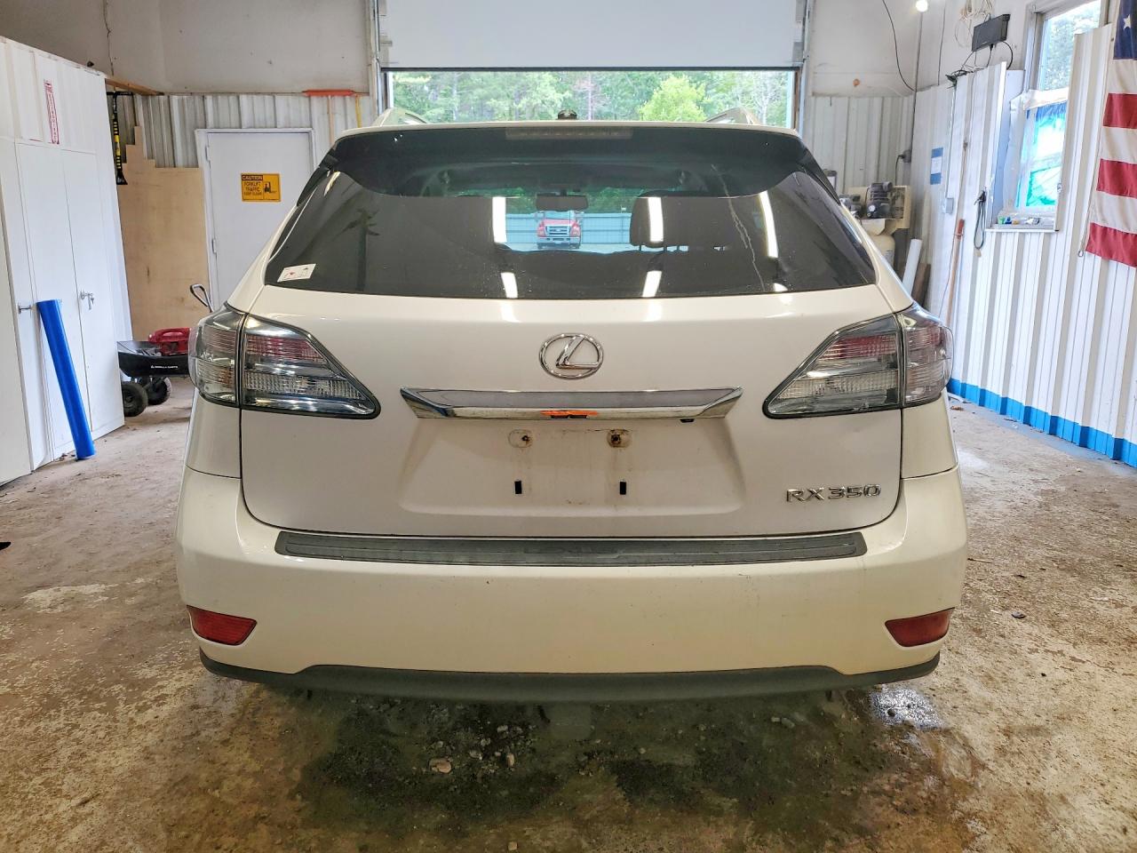 2012 Lexus Rx 350 White vin: 2T2BK1BA2CC125036