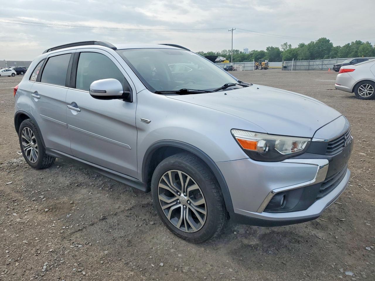 2016 Mitsubishi Outlander Sport Sel Silver vin: JA4AR4AW1GZ056310