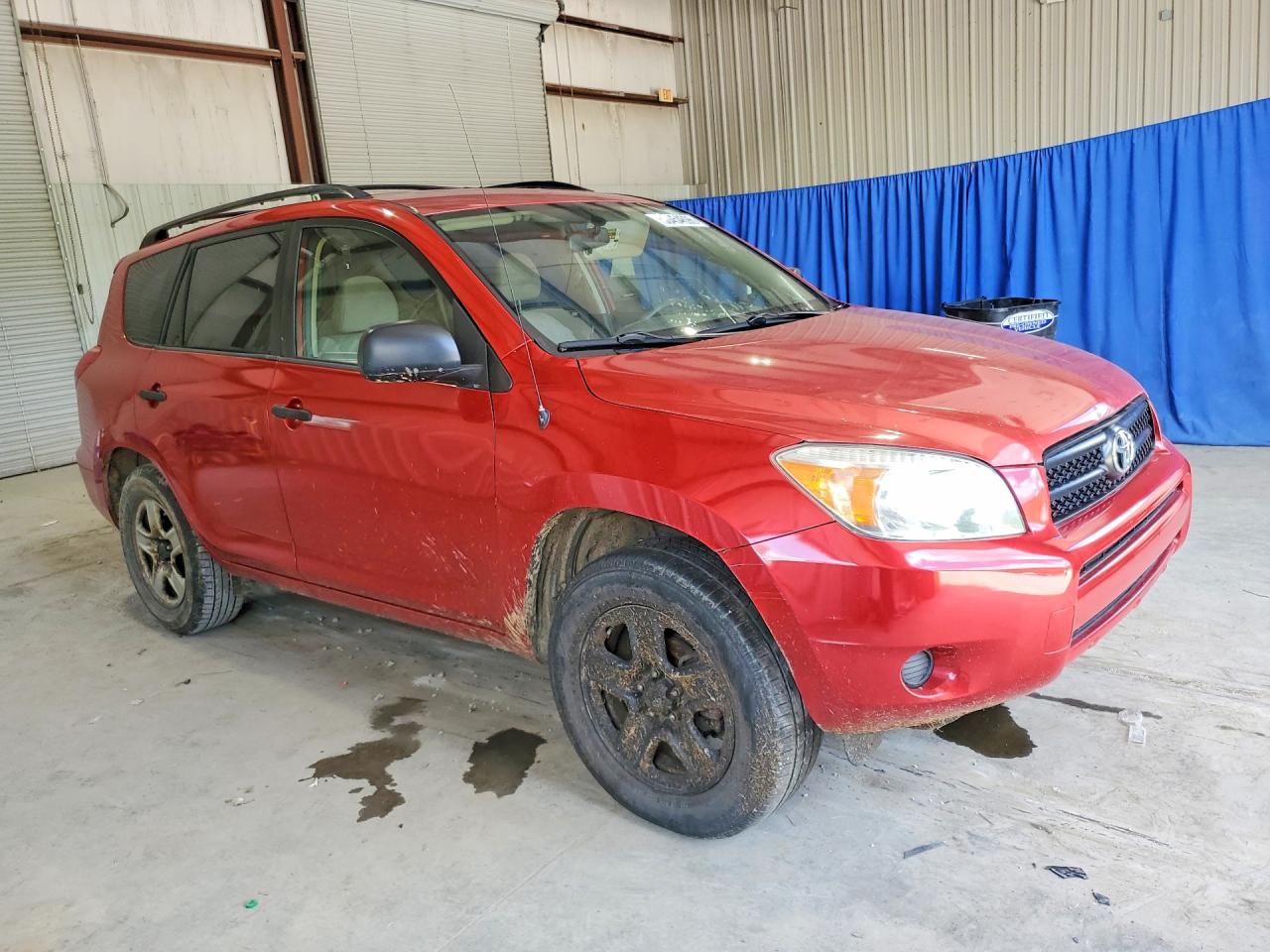 2008 Toyota Rav4 Base Red vin: JTMBD33V486063388