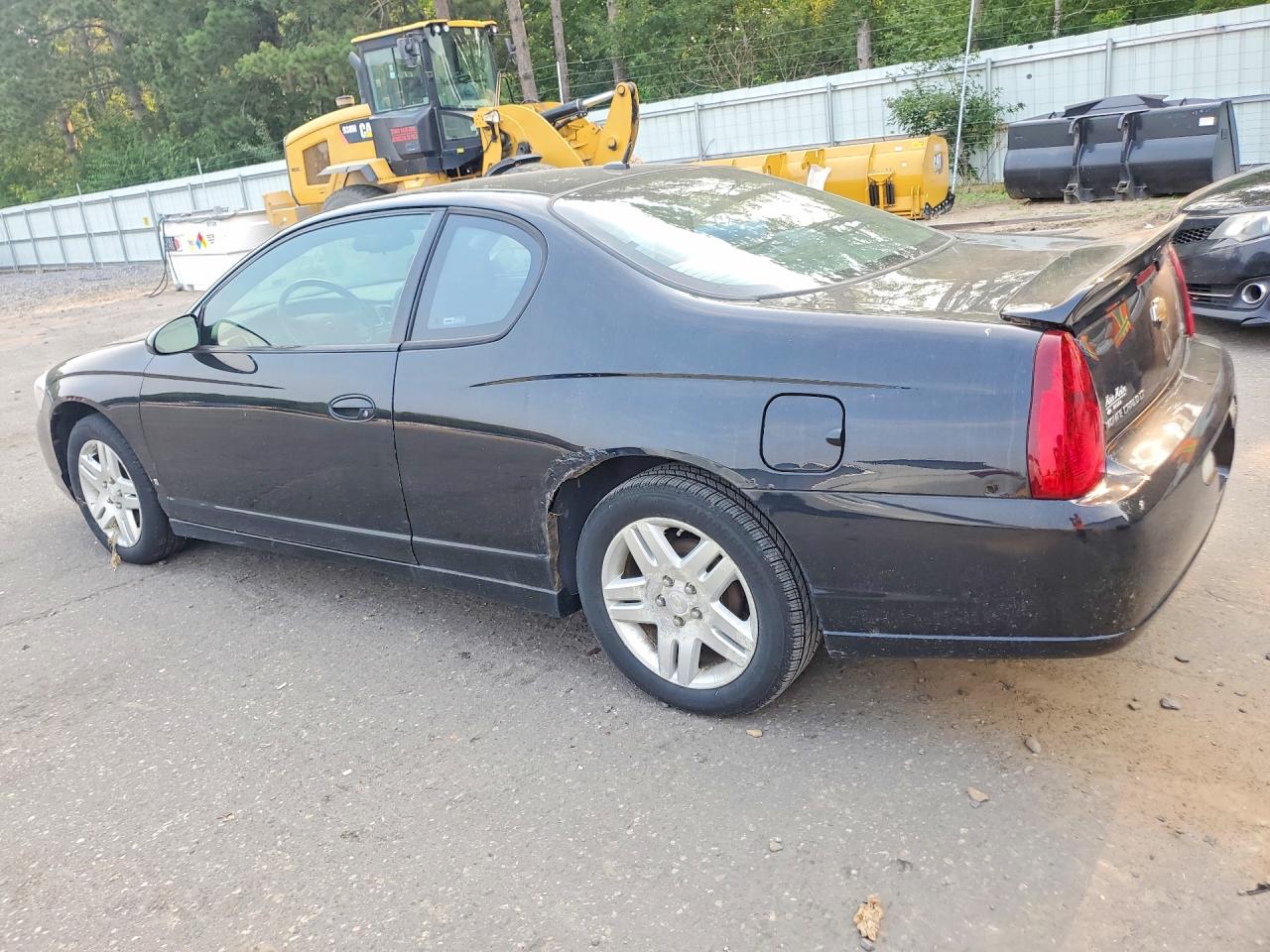 2007 Chevrolet Monte Carlo Lt Black vin: 2G1WK16K279111130