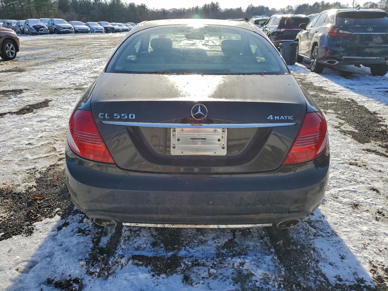 2009 Mercedes-benz Cl 550 4matic Black vin: WDDEJ86X59A019520