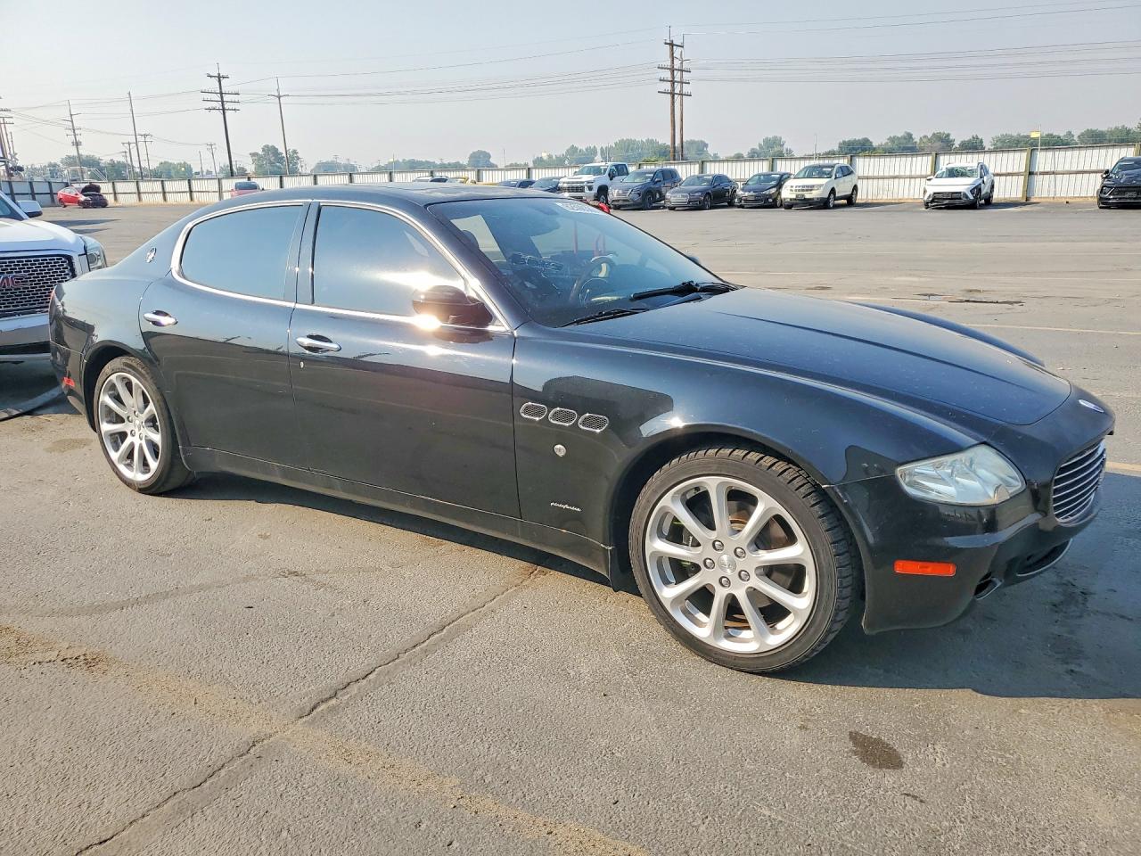 2006 Maserati Quattroporte M139 Black vin: ZAMCE39A160021830