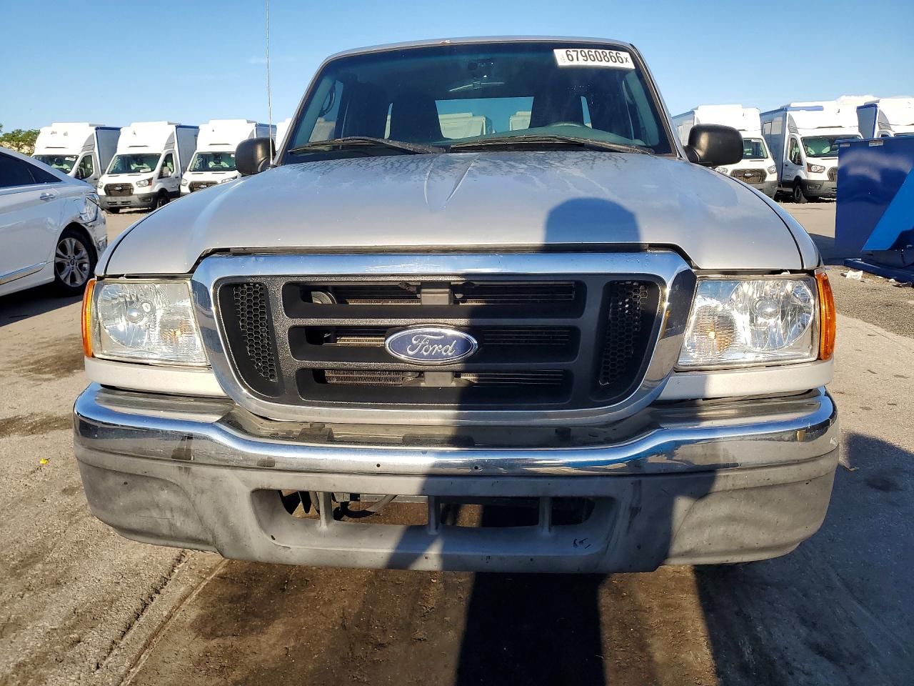 2004 Ford Ranger Super Cab Silver vin: 1FTYR14U04PA46985