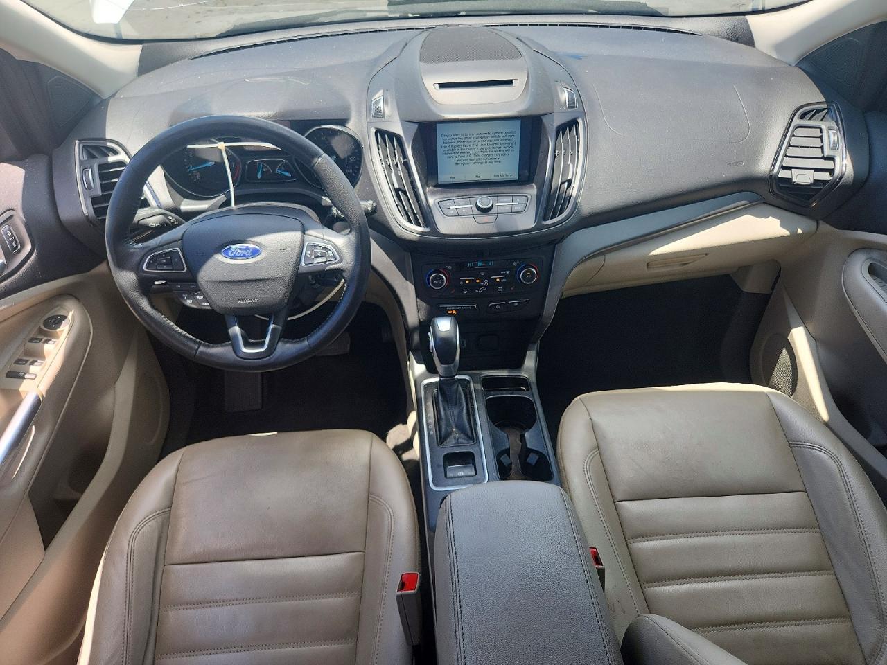 2018 Ford Escape Sel White vin: 1FMCU0HD6JUB20528