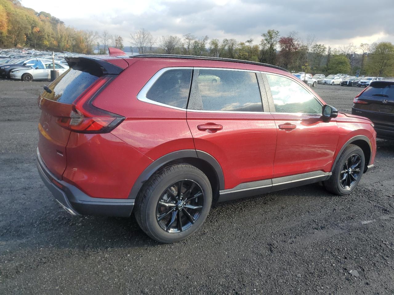 2024 Honda Cr-v Sport Touring Красный vin: 2HKRS6H90RH812647