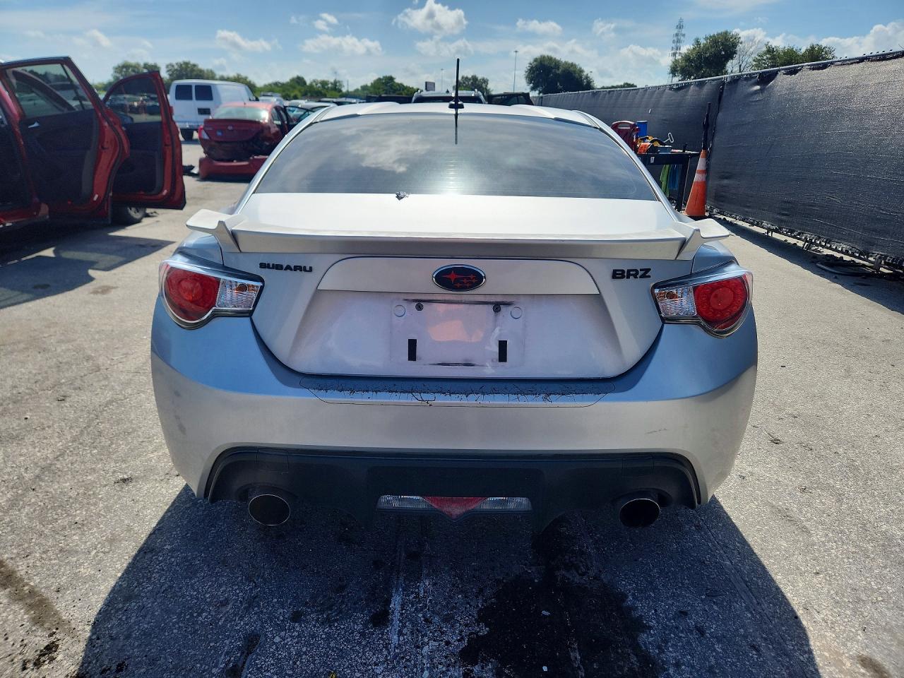2014 Subaru Brz 2.0 Limited Серебряный vin: JF1ZCAC13E8606223