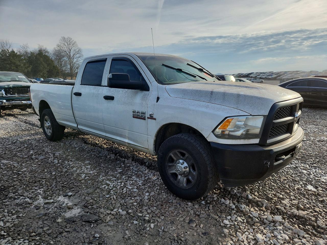 2014 Ram 2500 St Белый vin: 3C6UR4HL8EG318231