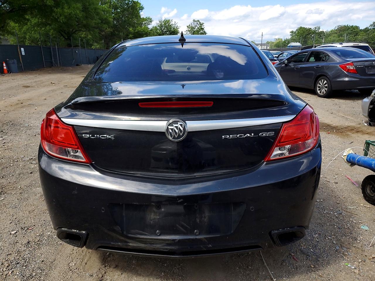 2013 Buick Regal Gs Black vin: 2G4GV5GV5D9163555