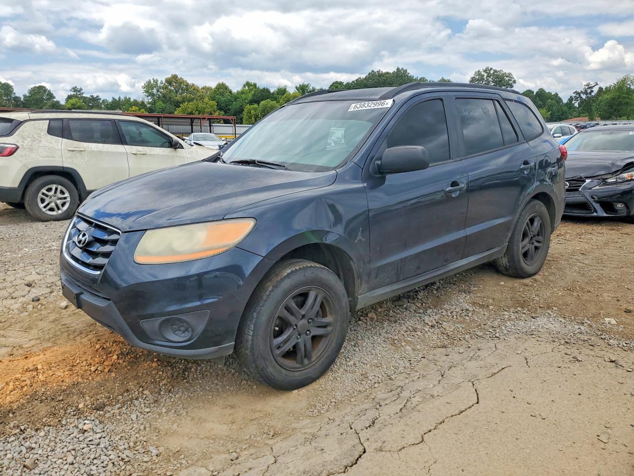 2011 Hyundai Santa Fe Gls Blue vin: 5XYZG3AB2BG067314