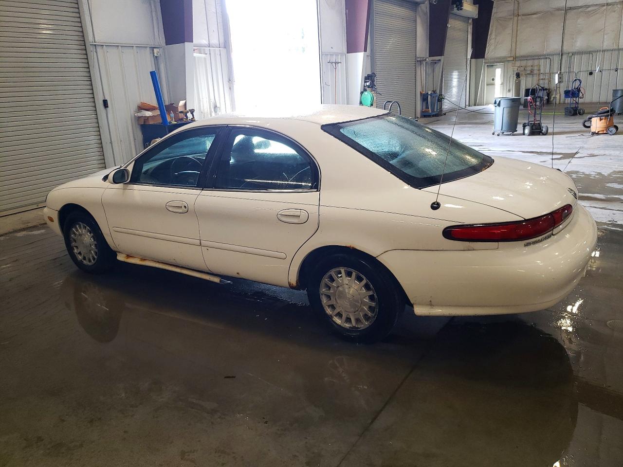1999 Mercury Sable Gs White vin: 1MEFM50U8XA623240