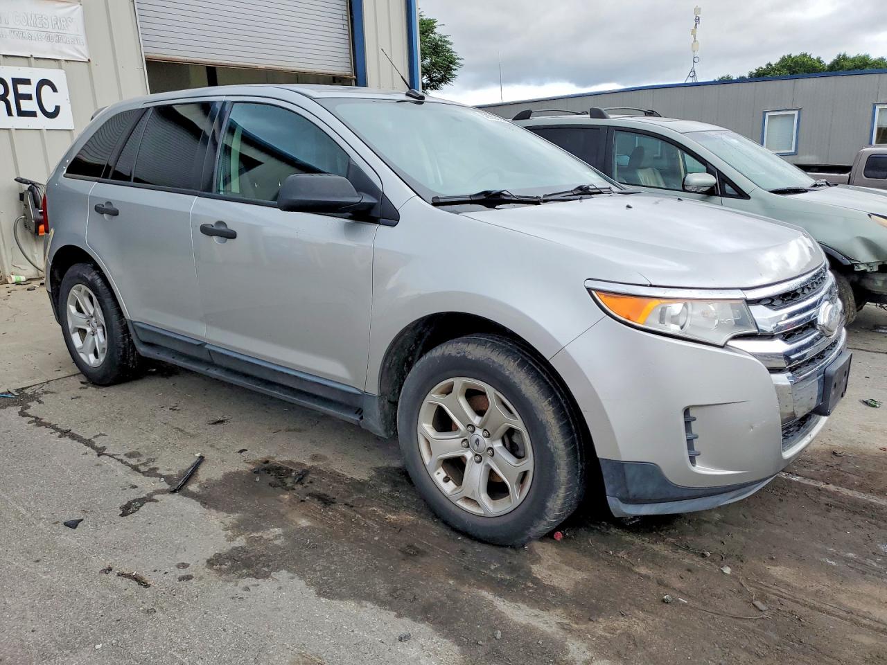 2013 Ford Edge Se Gray vin: 2FMDK3G97DBA46961