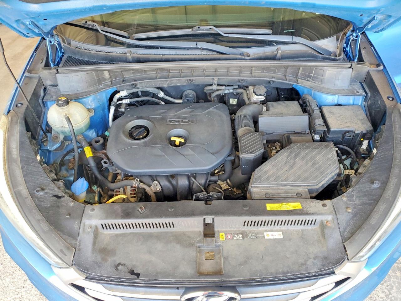 2018 Hyundai Tucson Sel Blue vin: KM8J3CA48JU604903