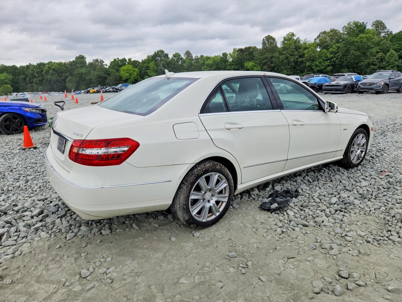 2012 Mercedes-benz E 350 4matic White vin: WDDHF8JBXCA547183